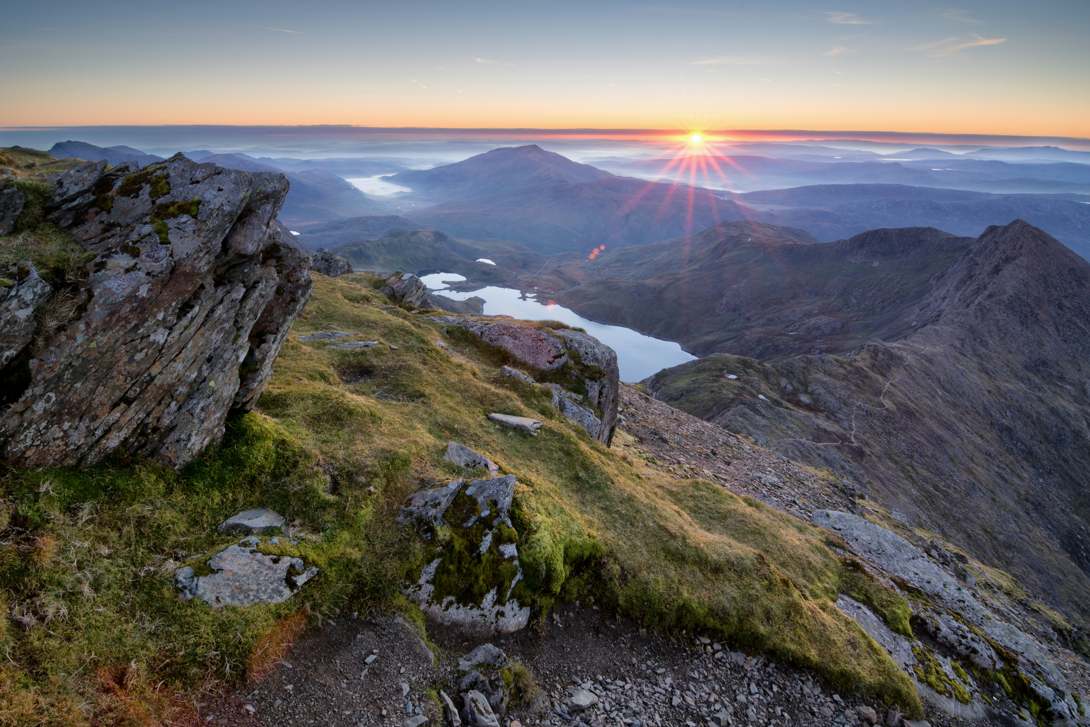 yr Wyddfa sunrise, snowdon sunrise