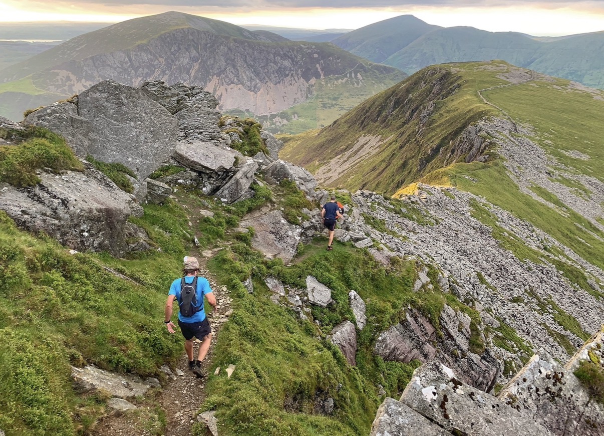 Guided runs in eryri, nantlle ridge